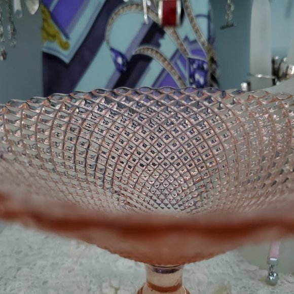 Vintage Pink Candy Dish - Picture 7 of 7